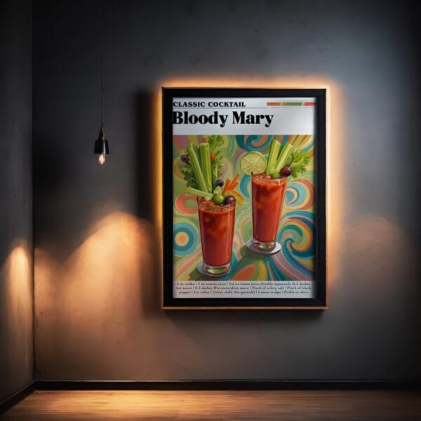 Bloody Marry Wall Art Desing 10 Bloody Marry Wall Art Desing 10