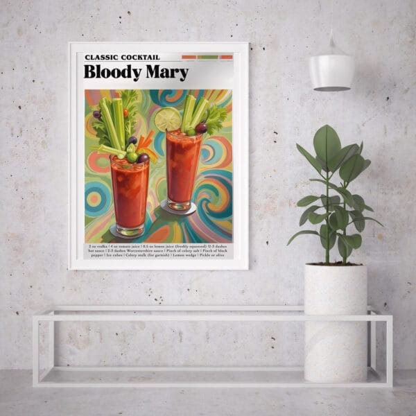 Bloody Marry Wall Art Desing 11 Bloody Marry Wall Art Desing 11