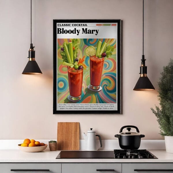 Bloody Marry Wall Art Desing 16 Bloody Marry Wall Art Desing 16