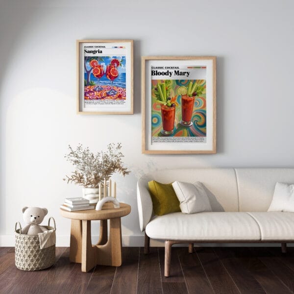 Bloody Marry Wall Art Desing 2 Bloody Marry Wall Art Desing 2