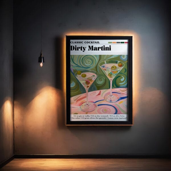 Dirty Martini Wall Art Desing 6 Dirty Martini Wall Art Desing 6