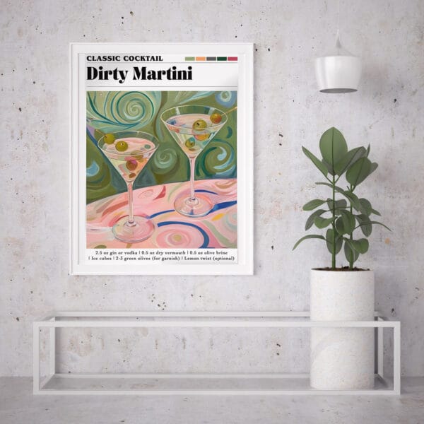 Dirty Martini Wall Art Desing 8 Dirty Martini Wall Art Desing 8
