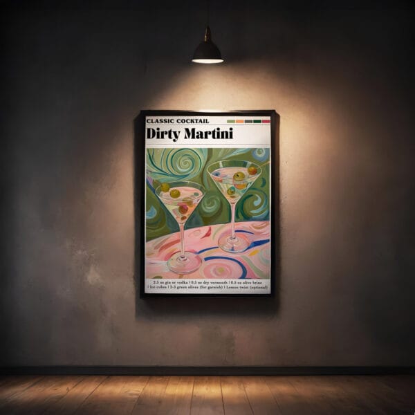 Dirty Martini Wall Art Desing 9 Dirty Martini Wall Art Desing 9