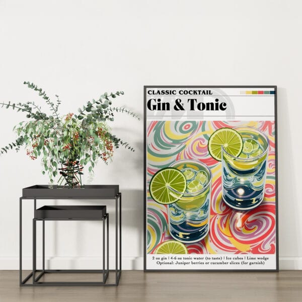 Gin&Tonic laydown Gin&Tonic laydown