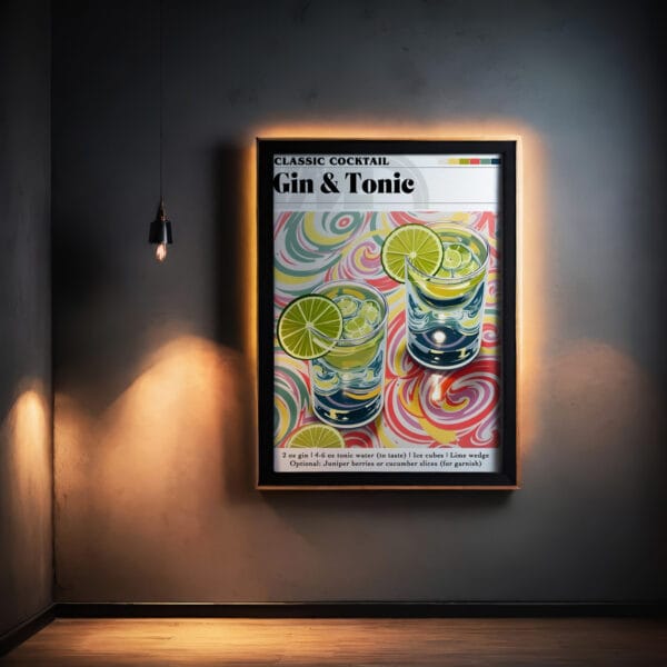 Gin&Tonic neon Gin&Tonic neon