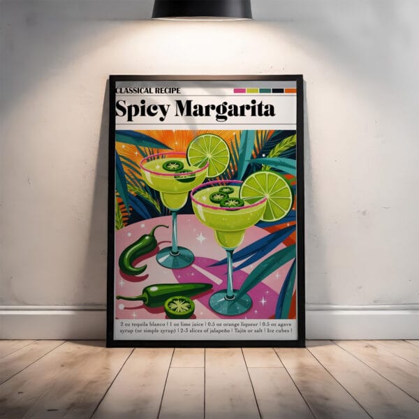 Spicy Margarita Wall Art