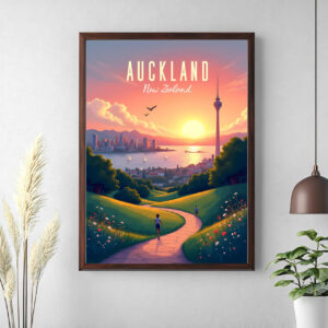 Auckland New Zealand Wall Art