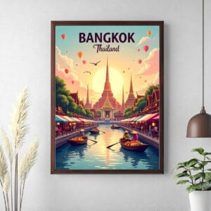 Bangkok Thailand Wall Art