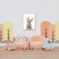 Bunny Nursey Kids Room Wall Art Nursery-3