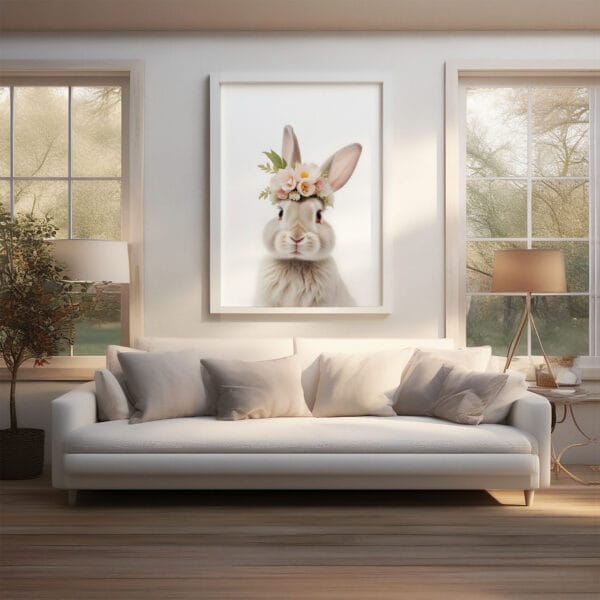 Bunny Nursey Kids Room Wall Art Scandinavia Bunny Nursey Kids Room Wall Art Scandinavia