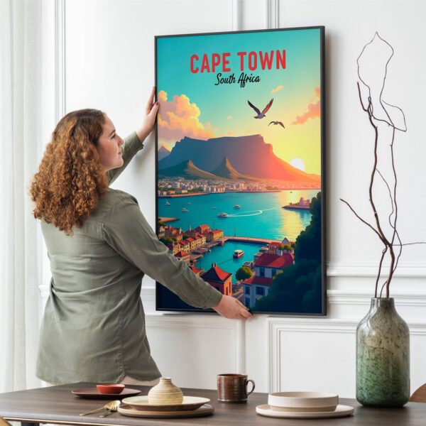 Picture frame mockup psd hanging on wall minimal interior design Picture frame mockup psd hanging on wall minimal interior design