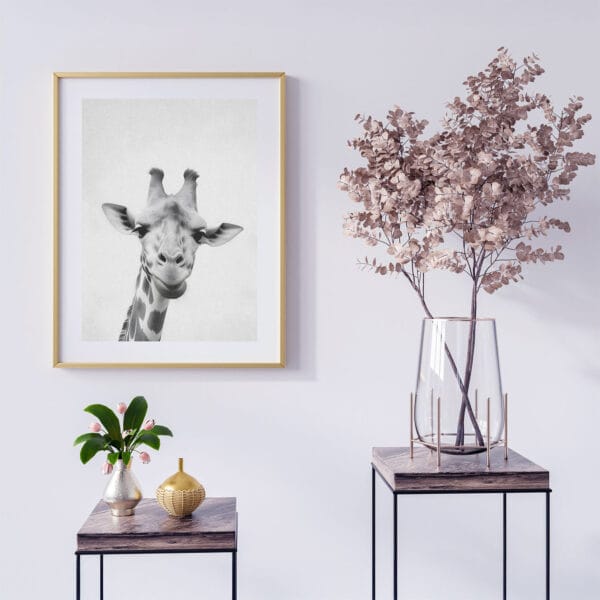 Giraffe Print single basic-2 Giraffe Print single basic-2