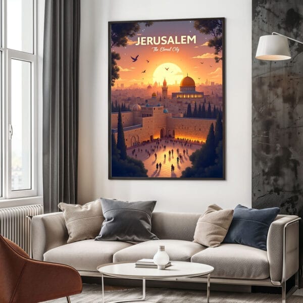 Jerusalem Detailed-Basic-Wall Jerusalem Detailed-Basic-Wall