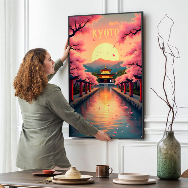 Picture frame mockup psd hanging on wall minimal interior design Picture frame mockup psd hanging on wall minimal interior design