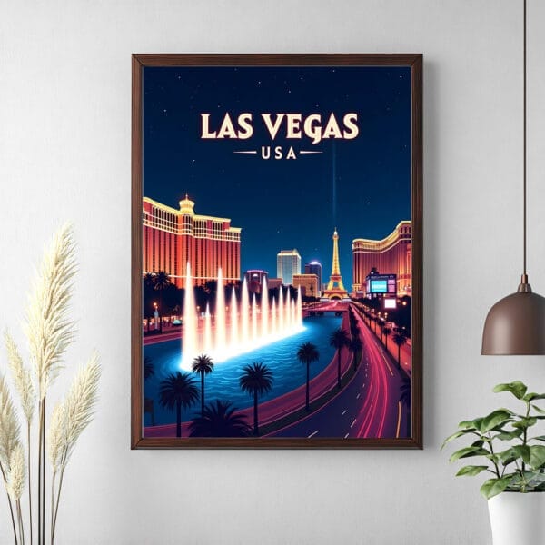 Las Vegas USA Wall Art