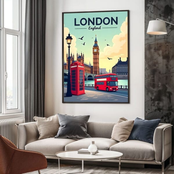 London-England Detailed-Basic-Wall London-England Detailed-Basic-Wall