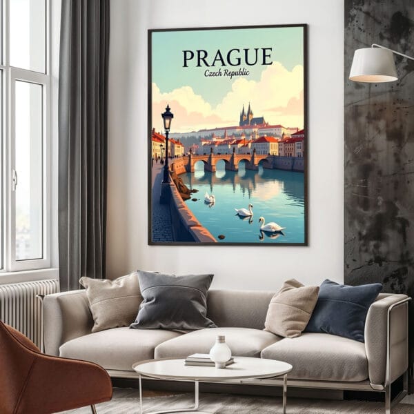 Prague-Czech-Republic Detailed-Basic-Wall Prague-Czech-Republic Detailed-Basic-Wall