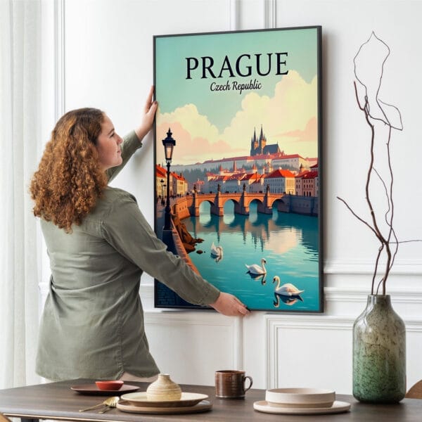 Picture frame mockup psd hanging on wall minimal interior design Picture frame mockup psd hanging on wall minimal interior design