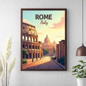 Rome Italy Wall Art