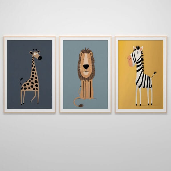 Editable PSD mockup tempalte with three vertical A4 frames on wh Editable PSD mockup tempalte with three vertical A4 frames on wh