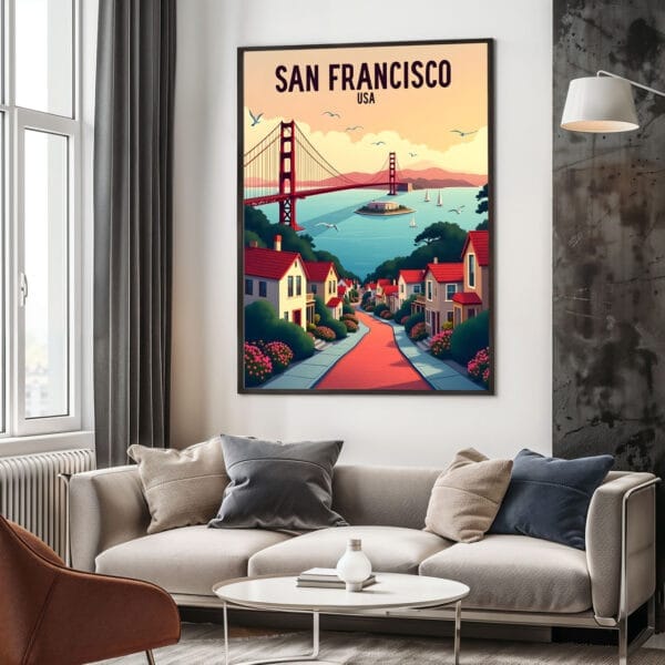 San-Francisco Detailed-Basic-Wall San-Francisco Detailed-Basic-Wall