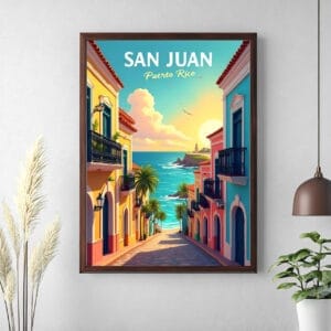 San Juan Puerto Rico Wall Art