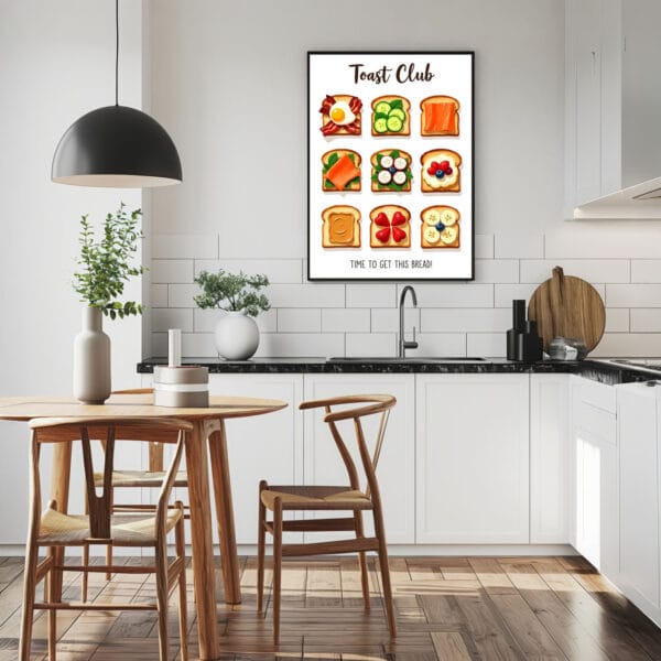 Toast-club-wall-art Kitchen 2 Toast-club-wall-art Kitchen 2