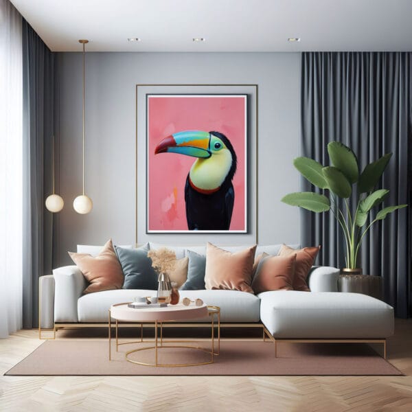 Toucan Wall Art Print modern Toucan Wall Art Print modern