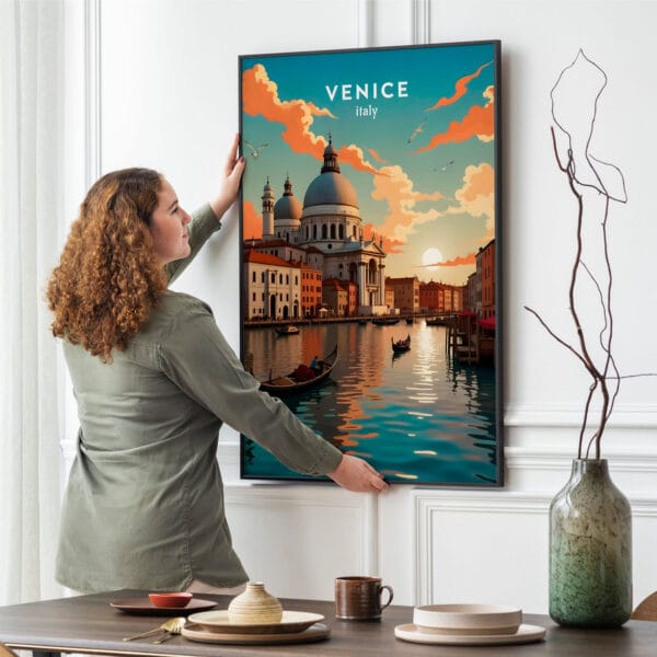 Picture frame mockup psd hanging on wall minimal interior design Picture frame mockup psd hanging on wall minimal interior design