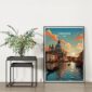 Venice-travel-poster laydown