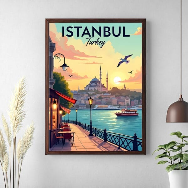 Istanbul Turkey Wall Art