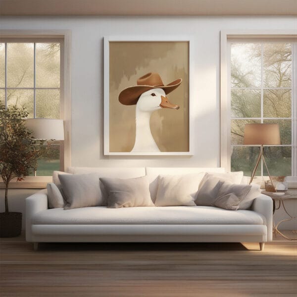 silly cowboy goose print Scandinavia silly cowboy goose print Scandinavia