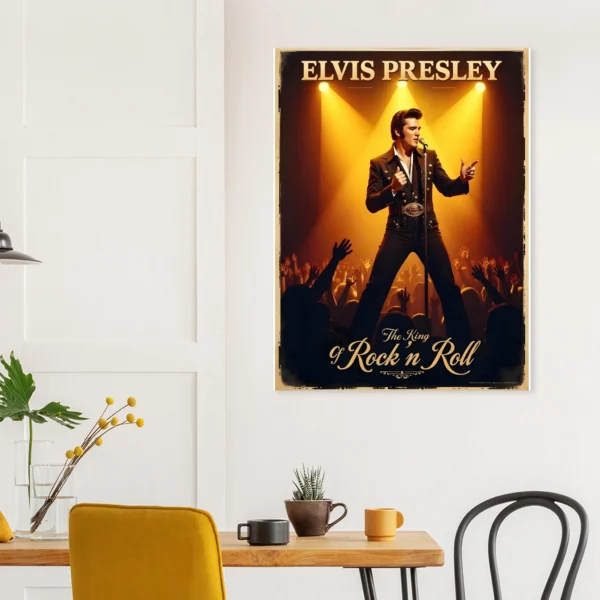 8028551e-5a70-49bf-8210-e286bacc8dc6.webp Elvis Presley The King of Rock ‘n’ Roll Poster