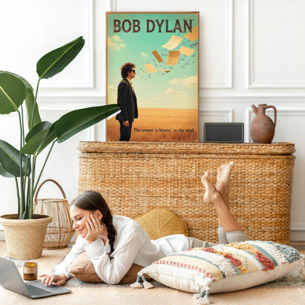 Picture frame mockup psd with bohemian home decor Picture frame mockup psd with bohemian home decor