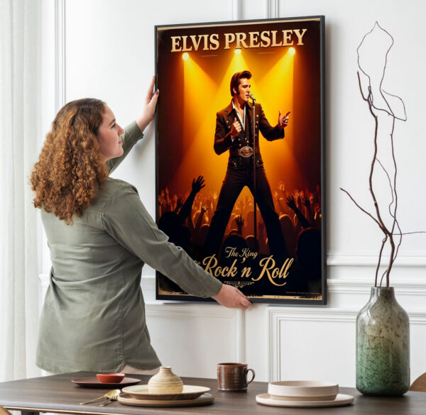 Picture frame mockup psd hanging on wall minimal interior design Picture frame mockup psd hanging on wall minimal interior design