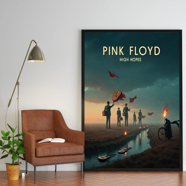 Poster Frame in living room Psd Mockup Poster Frame in living room Psd Mockup