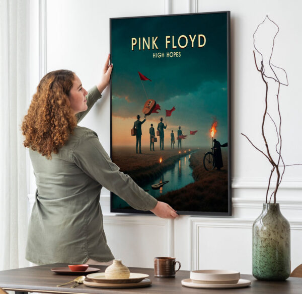 Picture frame mockup psd hanging on wall minimal interior design Picture frame mockup psd hanging on wall minimal interior design