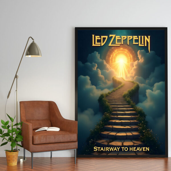 Poster Frame in living room Psd Mockup Poster Frame in living room Psd Mockup