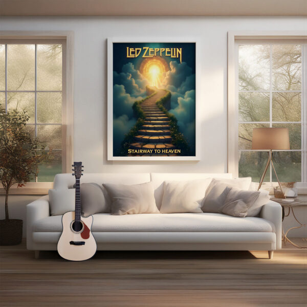 Stairway To Heaven Scandinavia Led Zeppelin Stairway to Heaven Poster