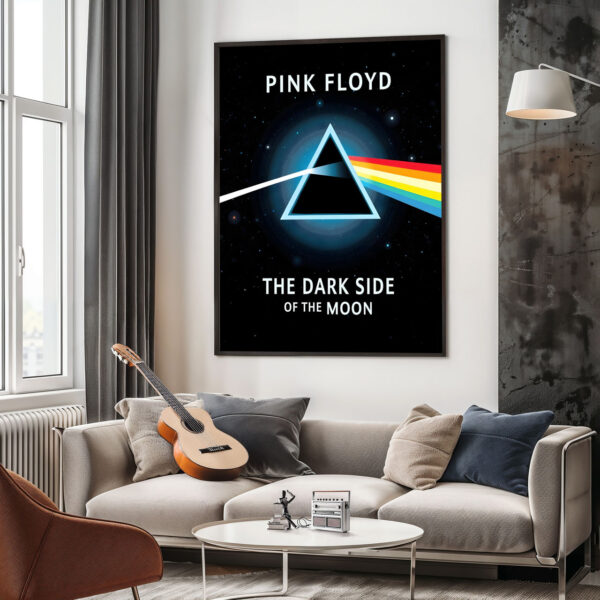 The Dark Side of the Moon - Prism Explosion Detailed-Basic-Wall The Dark Side of the Moon - Prism Explosion Detailed-Basic-Wall