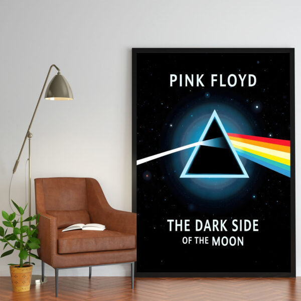 Poster Frame in living room Psd Mockup Poster Frame in living room Psd Mockup