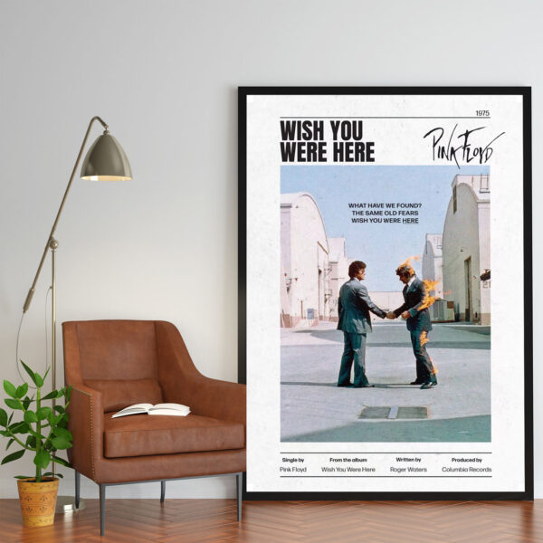 Poster Frame in living room Psd Mockup Poster Frame in living room Psd Mockup