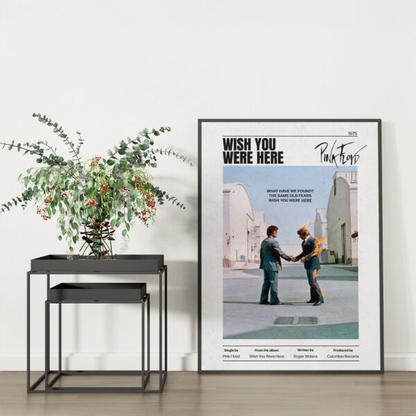 Wish You Were Here 1975 Newspaper laydown Wish You Were Here 1975 Newspaper laydown