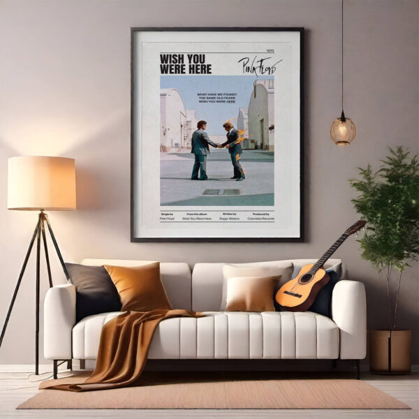 Wish You Were Here 1975 Newspaper modern 2 Wish You Were Here 1975 Newspaper modern 2