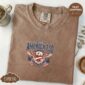 America 250 Patriotic Shirt – Retro USA Style, Bold Collegiate Look, Wear Your American Pride With Style