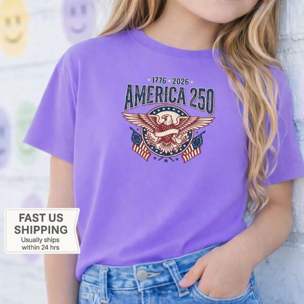 America 250 Shirt (Toddler) – Celebrate USA’s Legacy, Perfect Patriotic Gift, Vintage Style For Proud Americans America 250 Shirt (Toddler) – Celebrate USA’s Legacy, Perfect Patriotic Gift, Vintage Style For Proud Americans
