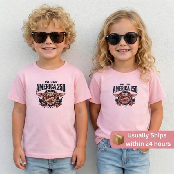 America 250 Shirt (Toddler) – Celebrate USA’s Legacy, Perfect Patriotic Gift, Vintage Style For Proud Americans America 250 Shirt (Toddler) – Celebrate USA’s Legacy, Perfect Patriotic Gift, Vintage Style For Proud Americans