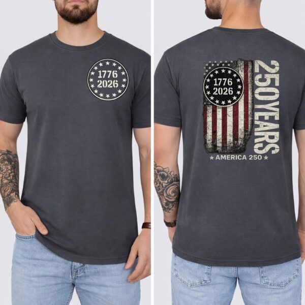 America 250th Anniversary Shirt – Celebrate With Patriotic Pride, Perfect Gift For History Lovers, Crafted In Soft Cotton America 250th Anniversary Shirt – Celebrate With Patriotic Pride, Perfect Gift For History Lovers, Crafted In Soft Cotton