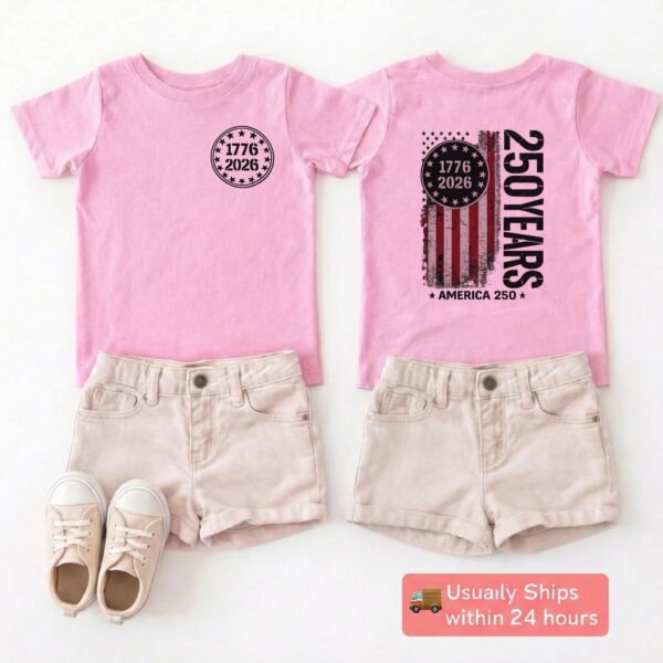 America 250th Kids Shirt – Vintage Flag Style, 100% Cotton Comfort, Distressed Flag Design, Ideal For Patriotic Events America 250th Kids Shirt – Vintage Flag Style, 100% Cotton Comfort, Distressed Flag Design, Ideal For Patriotic Events