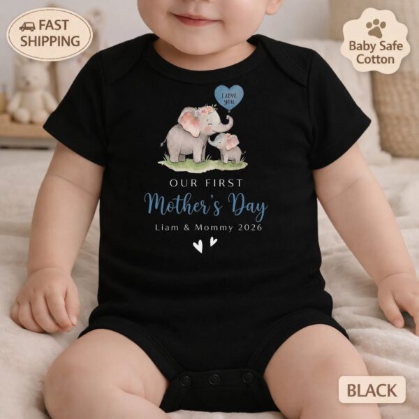 First Mother’s Day Matching Outfit – Mom and Baby Boy Set, Personalized Baby Bodysuit & Mom Shirt, Our First Mother’s Day Gift First Mother’s Day Matching Outfit – Mom and Baby Boy Set, Personalized Baby Bodysuit & Mom Shirt, Our First Mother’s Day Gift